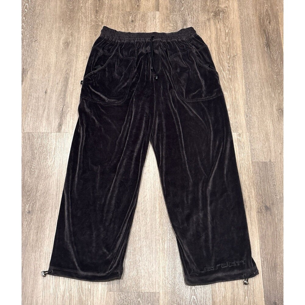 Vintage Y2K Jordan Velour Track Pants Mens XL Joggers Jumpman